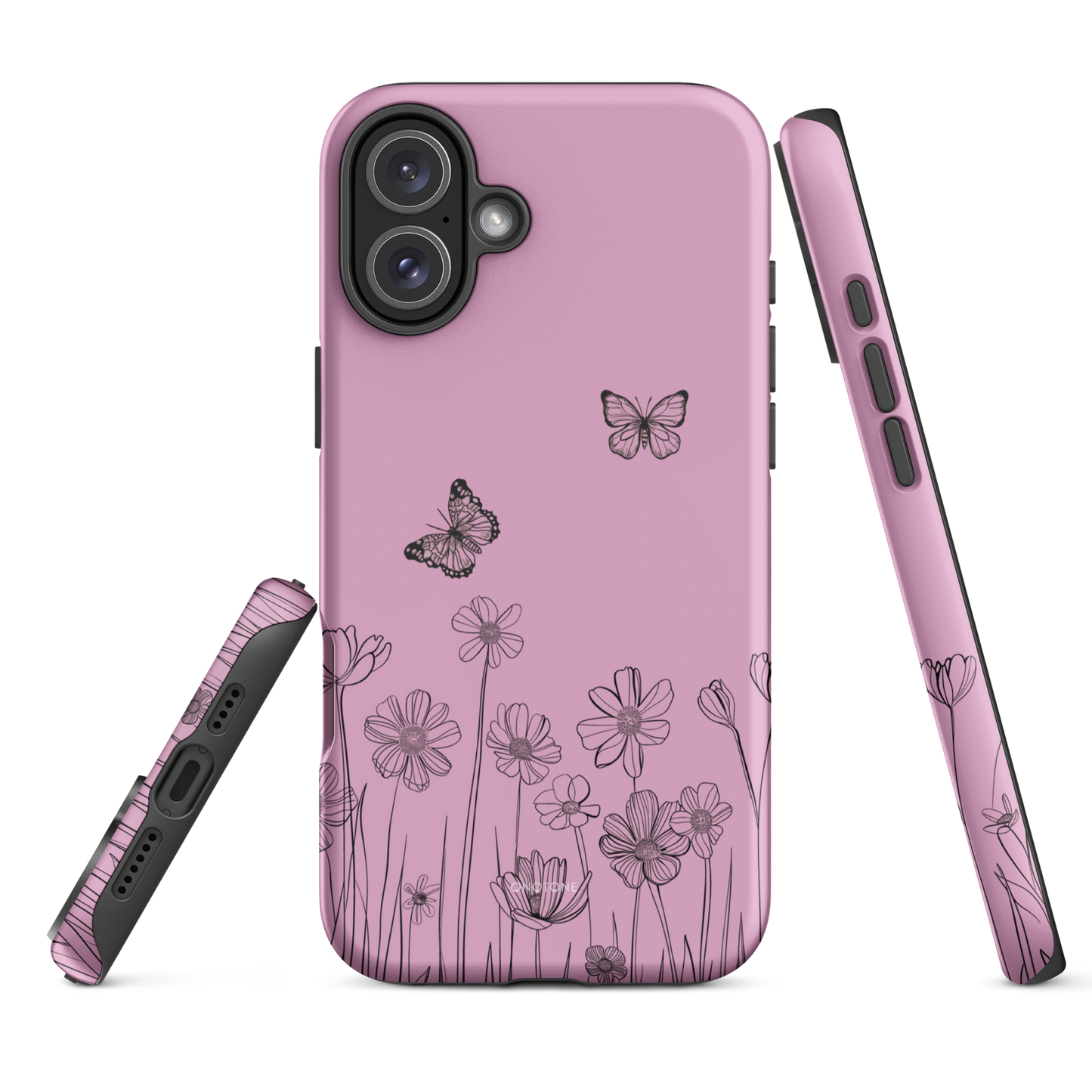Full Blooming Pink Pastel Color iPhone 16 Pro (MagSafe) Case