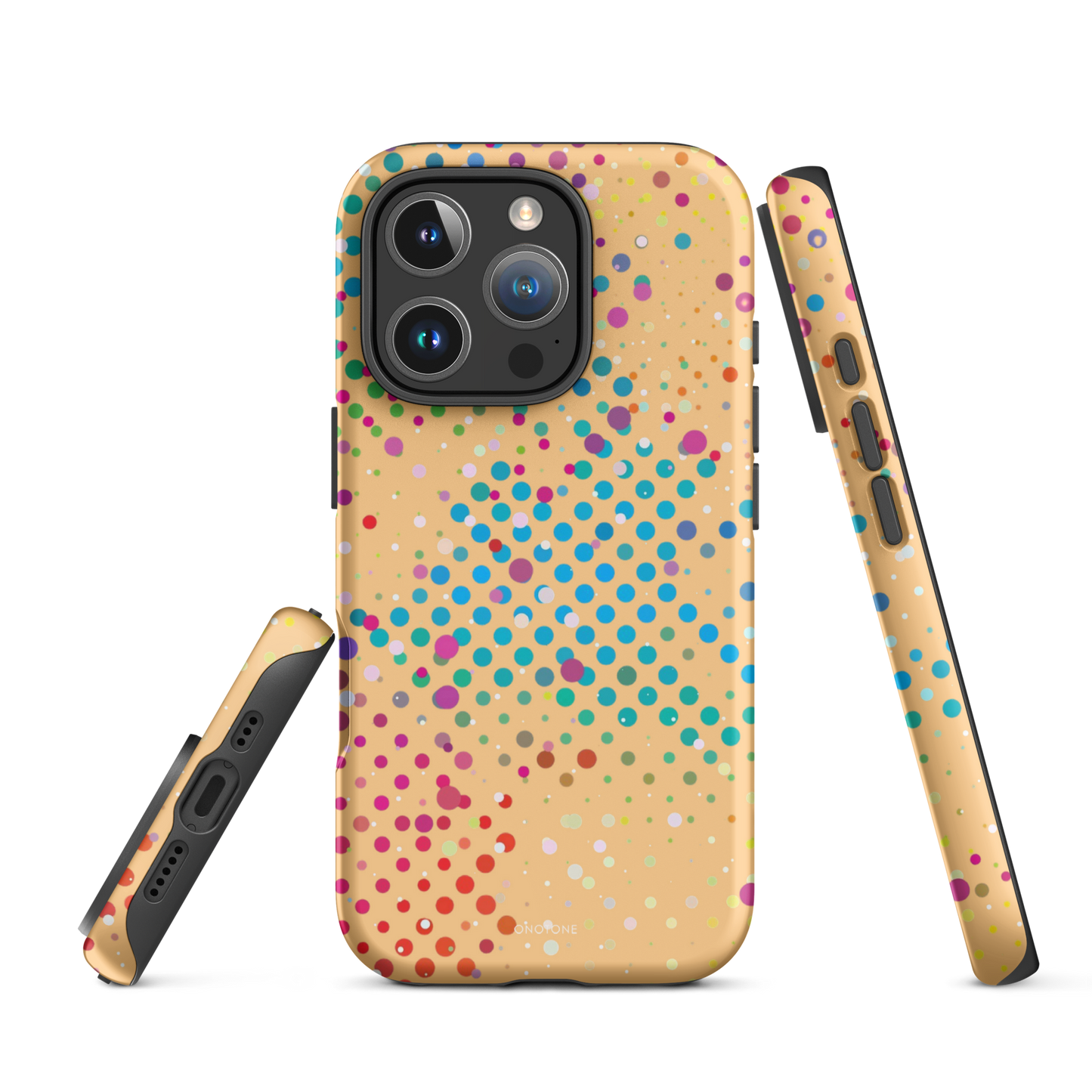 Warm Cocoon Polka Dot iPhone 16 Pro Max (MagSafe) Case