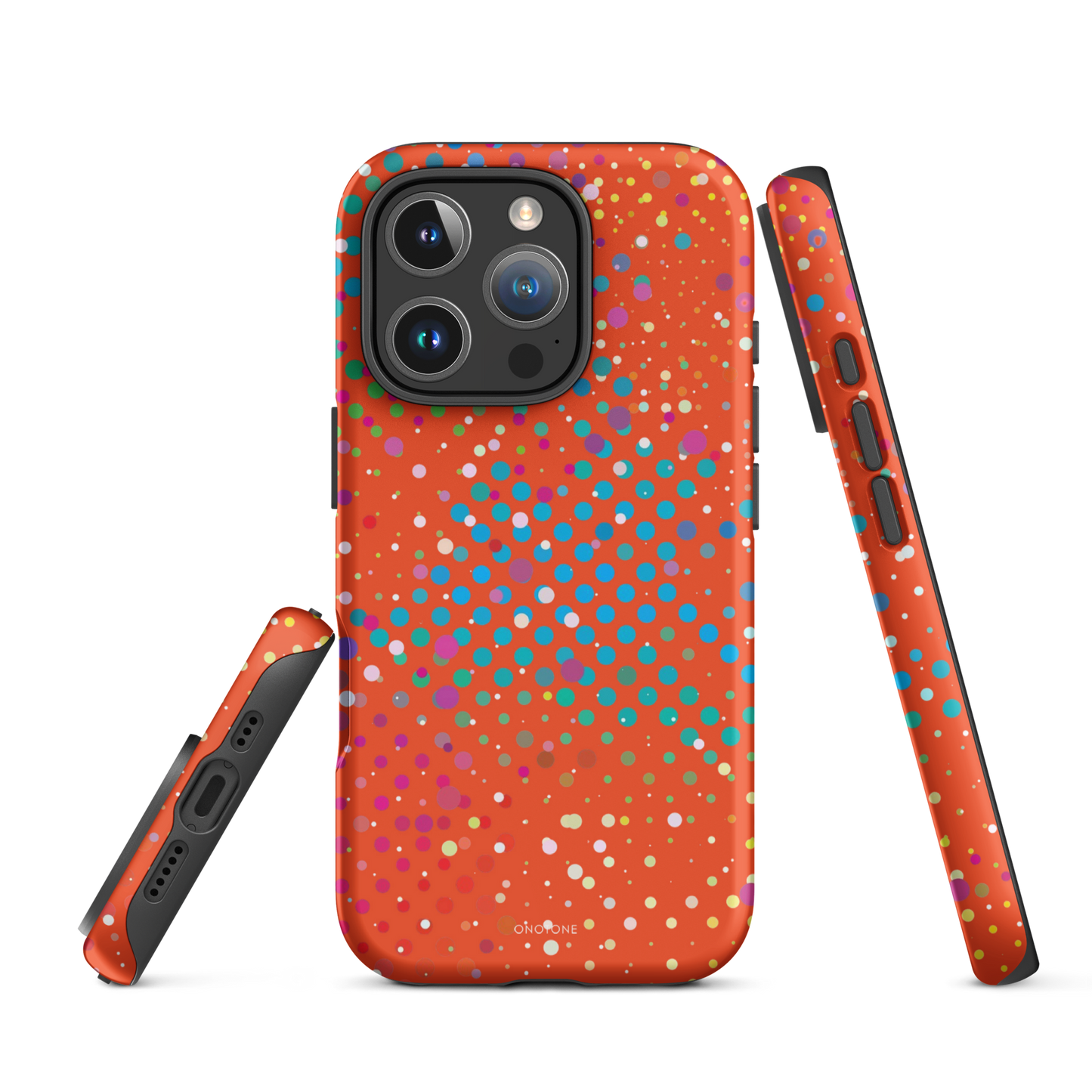 Brown Polka Dot iPhone 16 Pro Max (MagSafe) Case