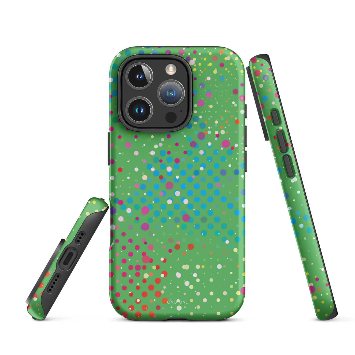 Leafy Green Polka Dot iPhone 16 Pro Max (MagSafe) Case