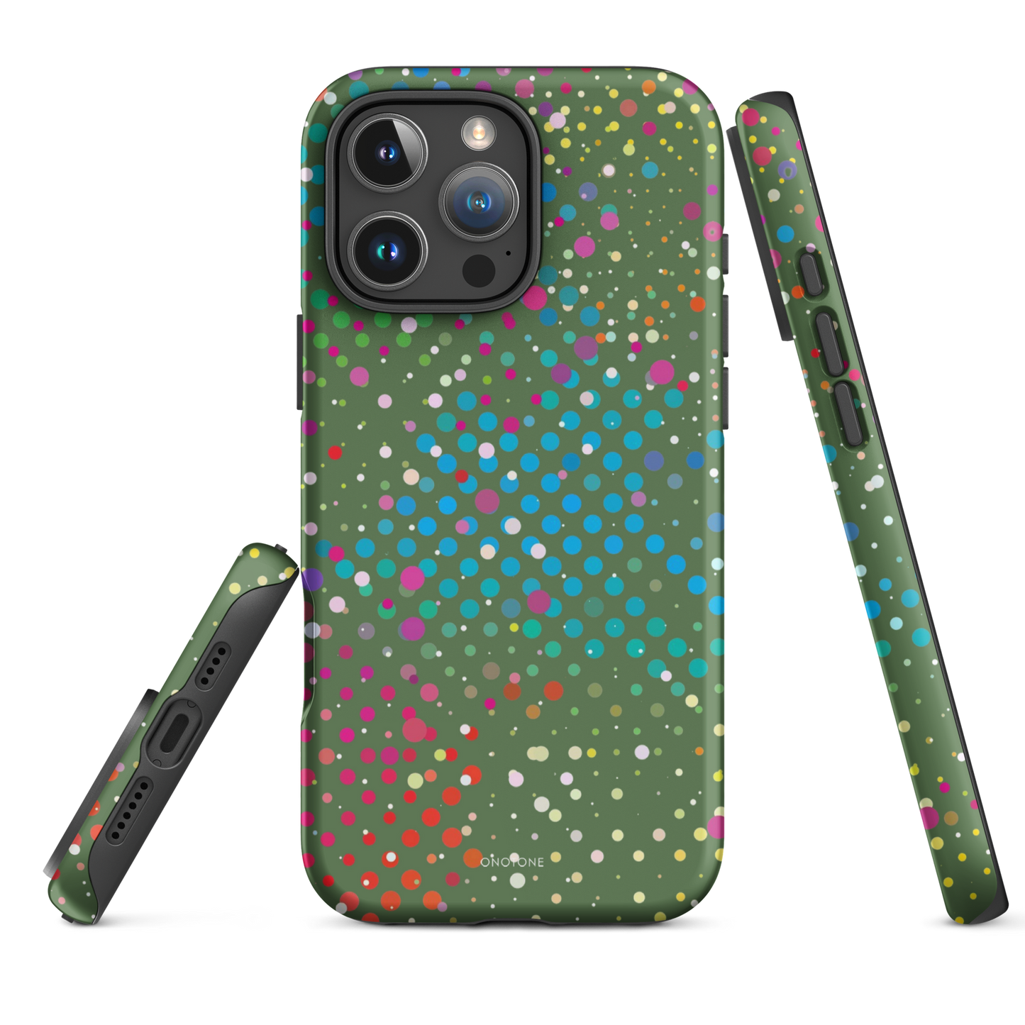 Japanese Laurel Polka Dot iPhone 16 Pro Max (MagSafe) Case