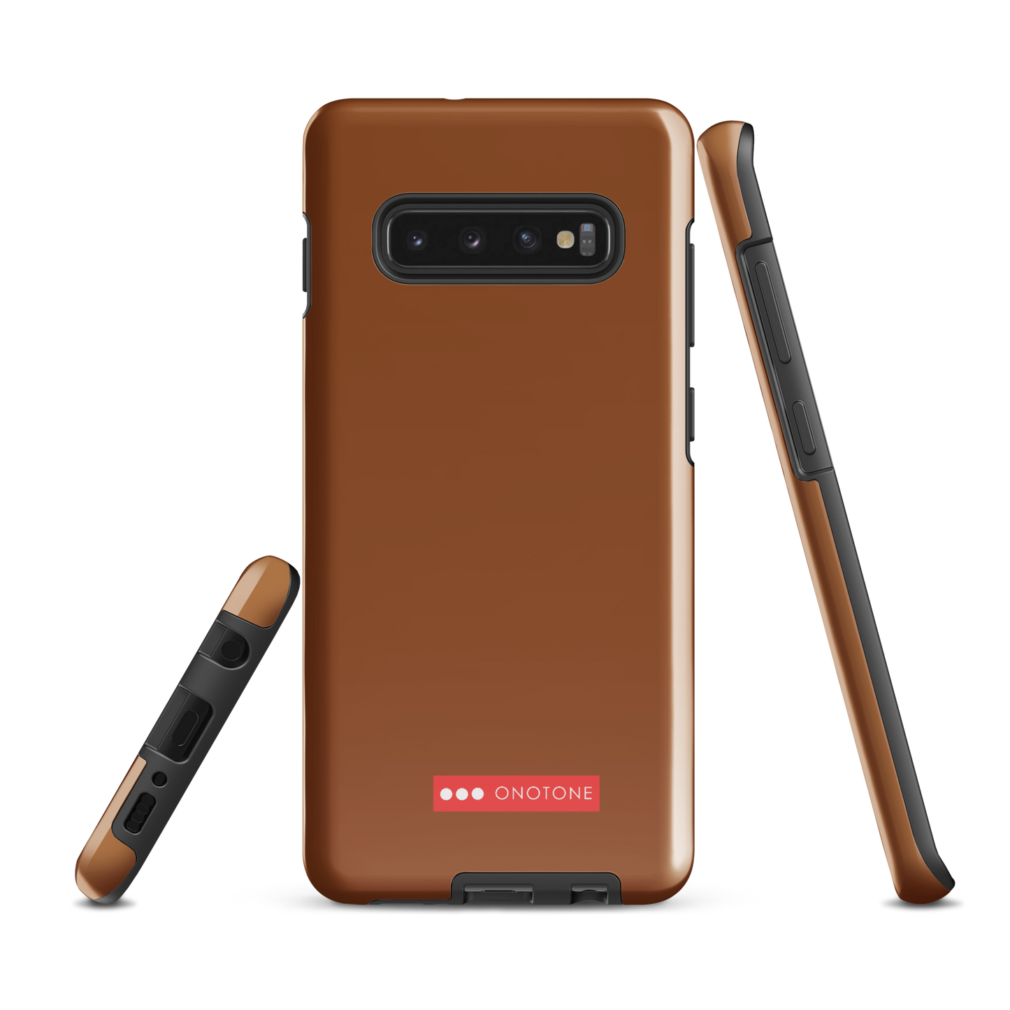 Dual Layer Brown Samsung Case - Pantone® 154