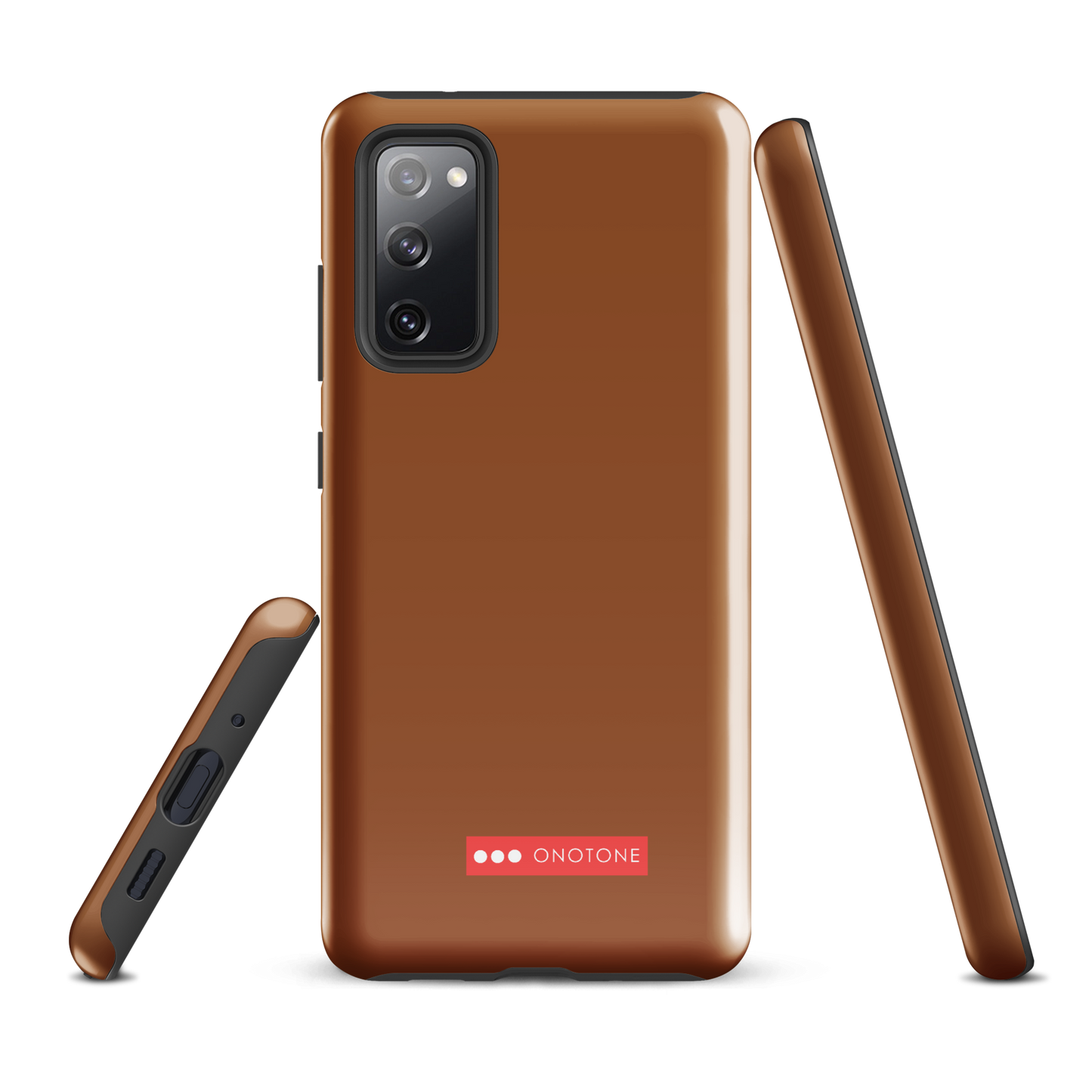 Dual Layer Brown Samsung Case - Pantone® 154