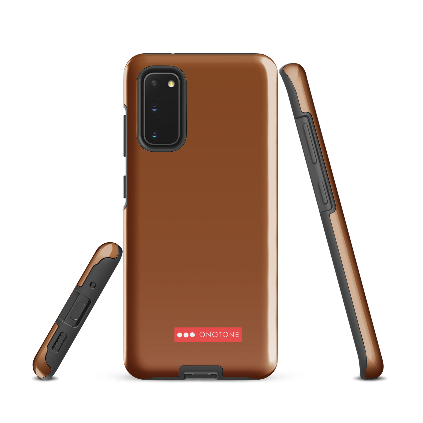 Dual Layer Brown Samsung Case - Pantone® 154