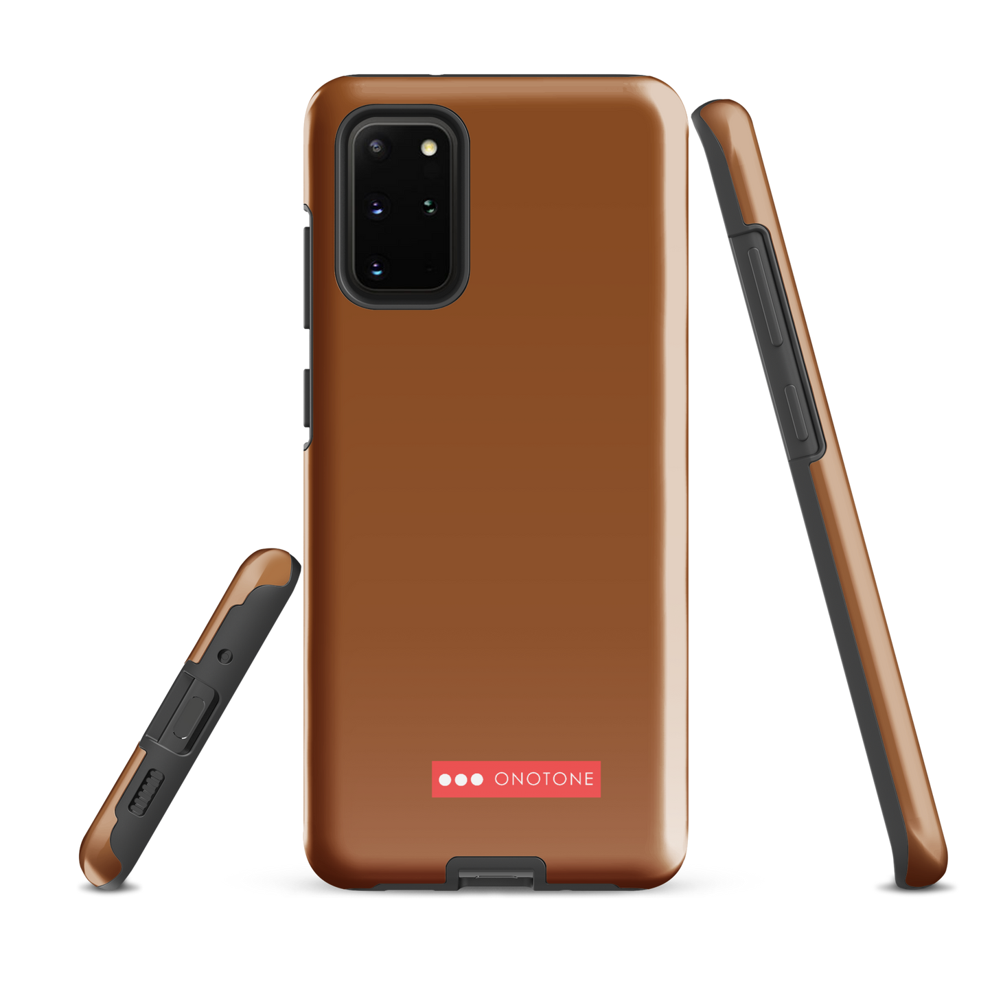 Dual Layer Brown Samsung Case - Pantone® 154