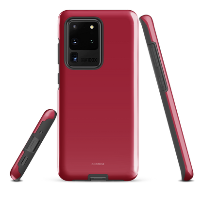 Solid Color Maroon Samsung Galaxy Case - Pantone® 207