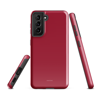 Solid Color Maroon Samsung Galaxy Case - Pantone® 207