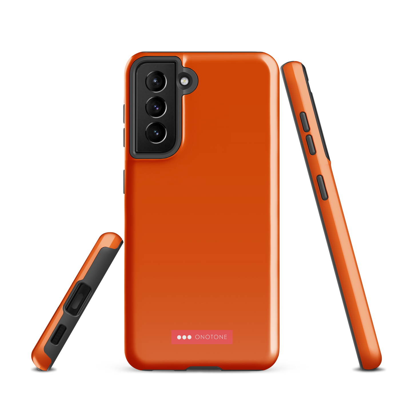 DUAL LAYER ORANGE SAMSUNG CASE - PANTONE® 166