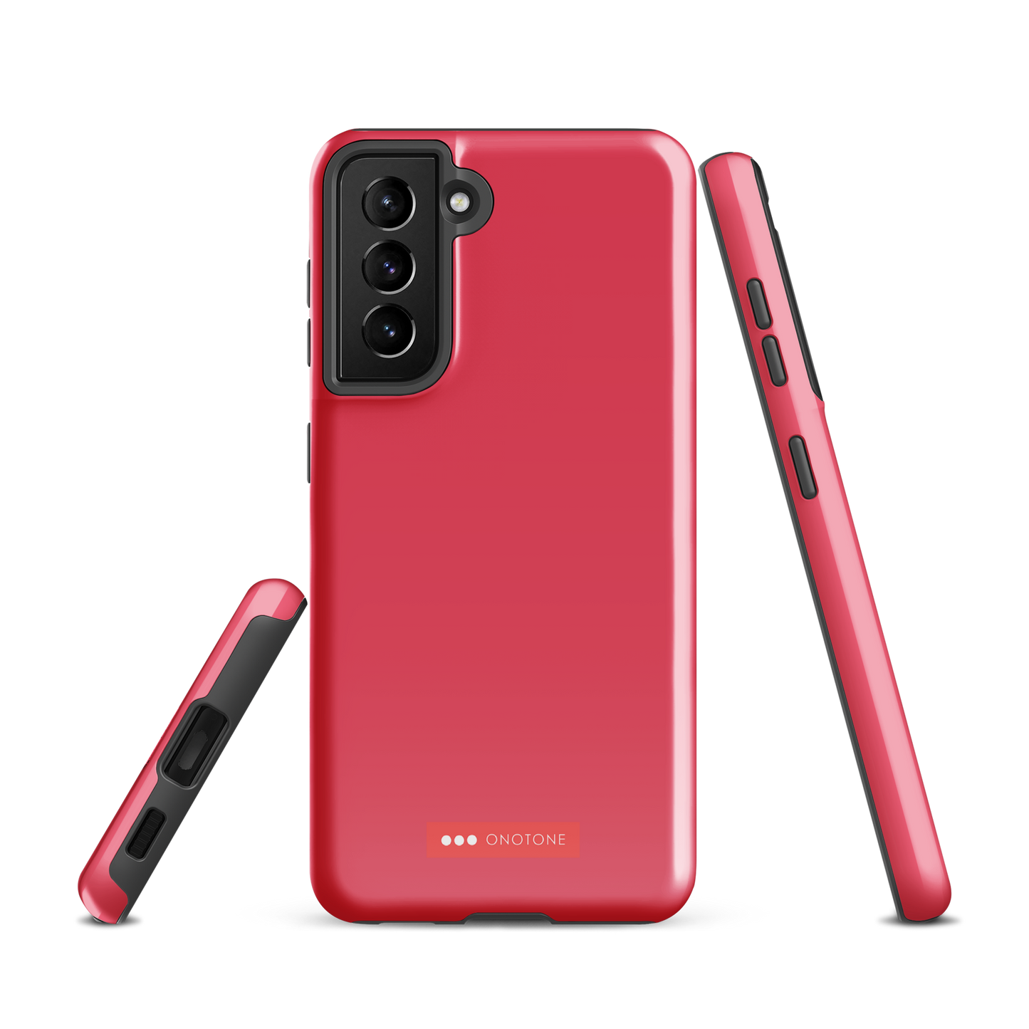 Solid Color Red Samsung Galaxy Case - Pantone® 198