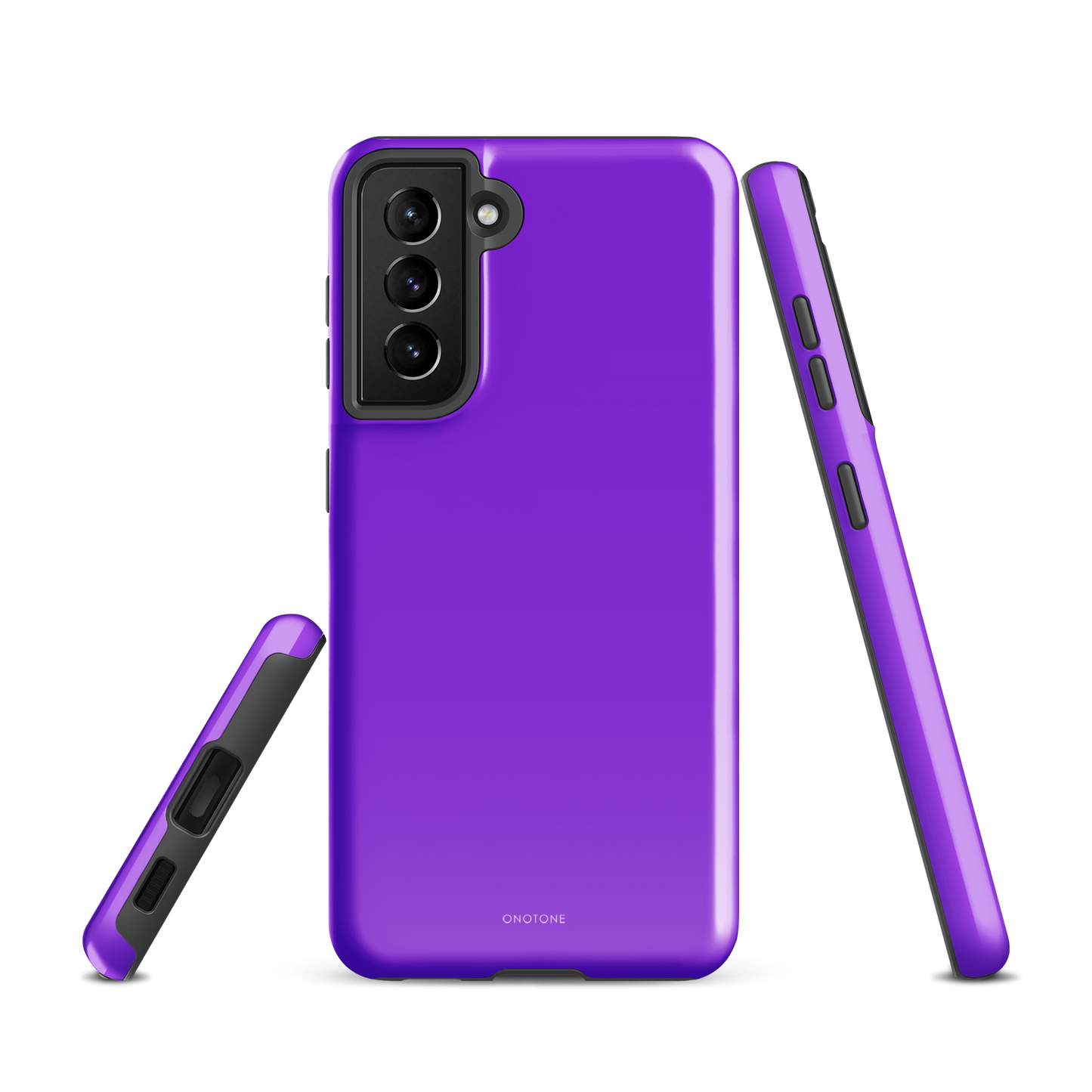 NEON BLUE VIOLET SAMSUNG GALAXY CASE