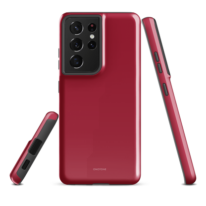 Solid Color Maroon Samsung Galaxy Case - Pantone® 207