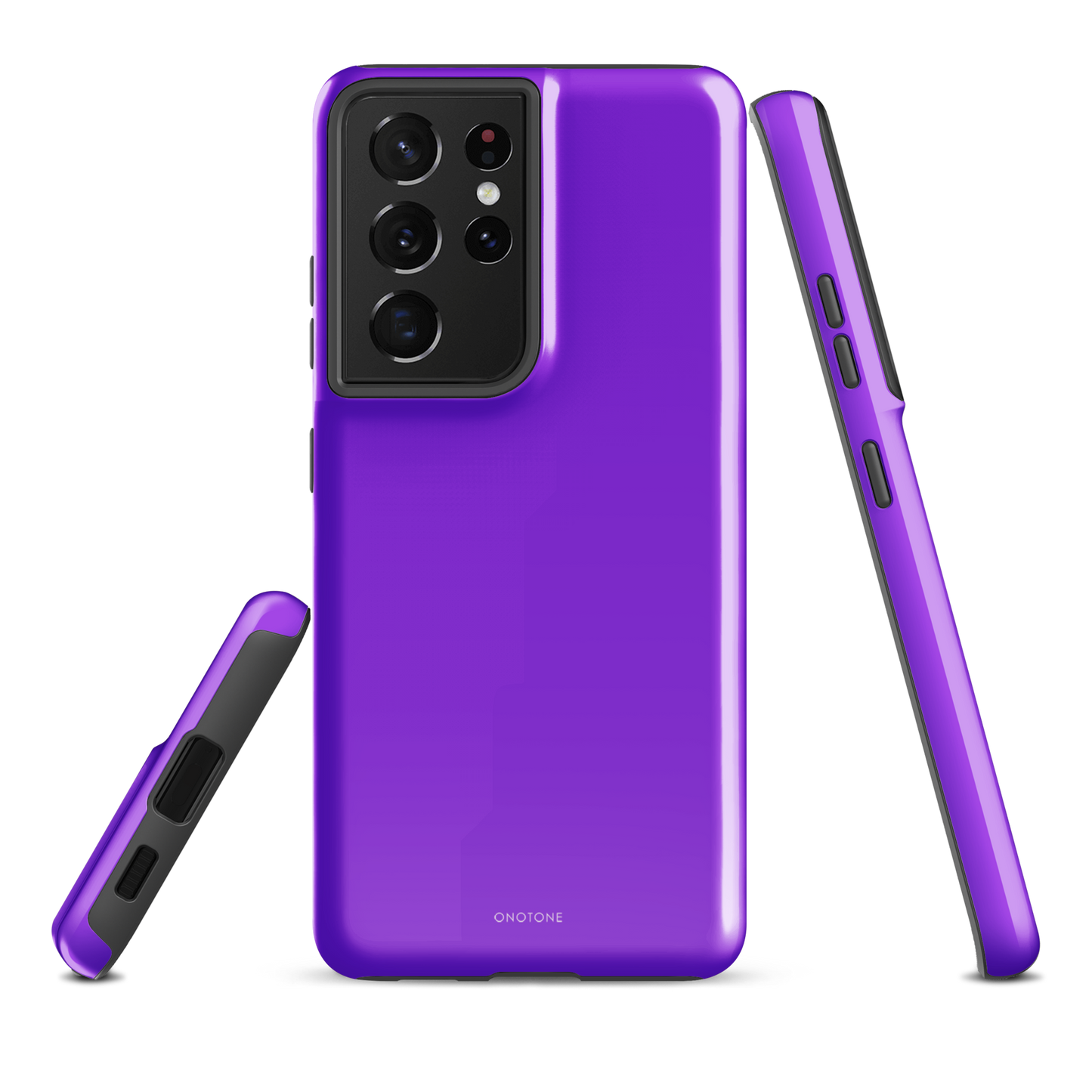 NEON BLUE VIOLET SAMSUNG GALAXY CASE