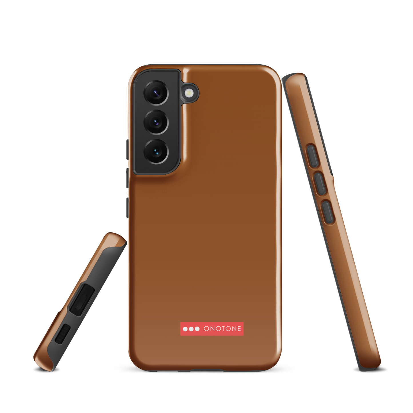 Dual Layer Brown Samsung Case - Pantone® 154