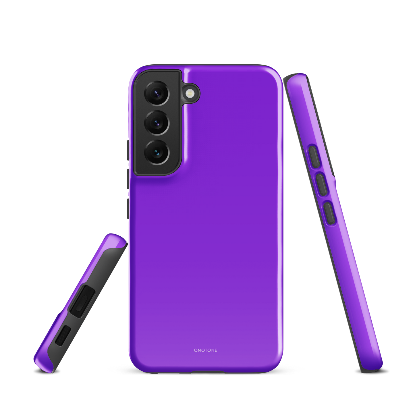 NEON BLUE VIOLET SAMSUNG GALAXY CASE