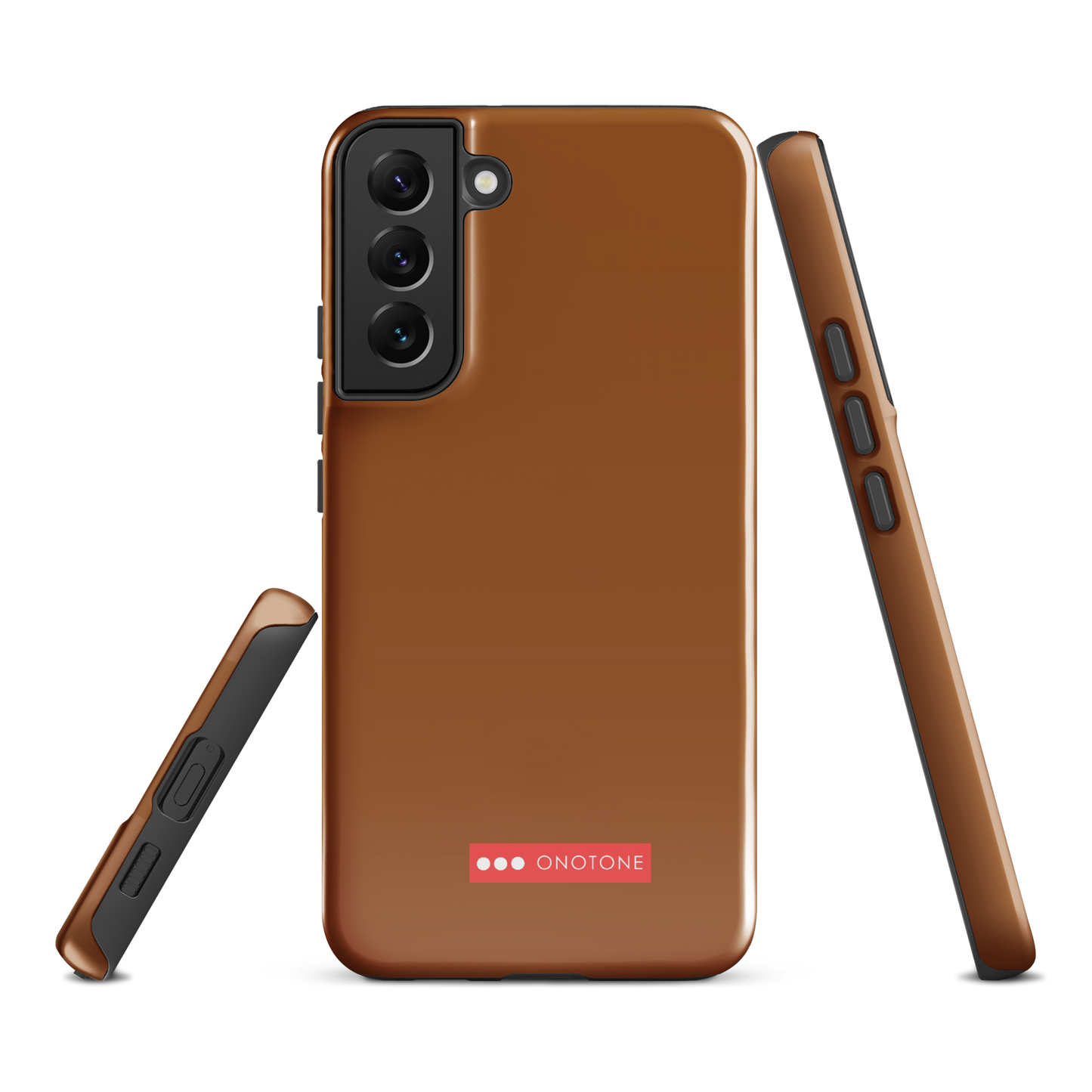 Dual Layer Brown Samsung Case - Pantone® 154