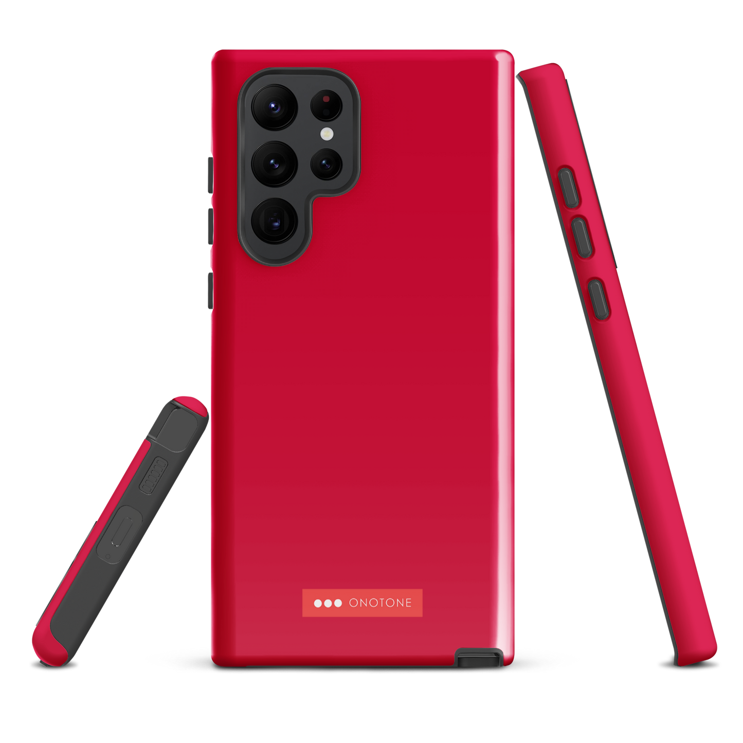 Solid Color Red Samsung Galaxy Case - Pantone® 206