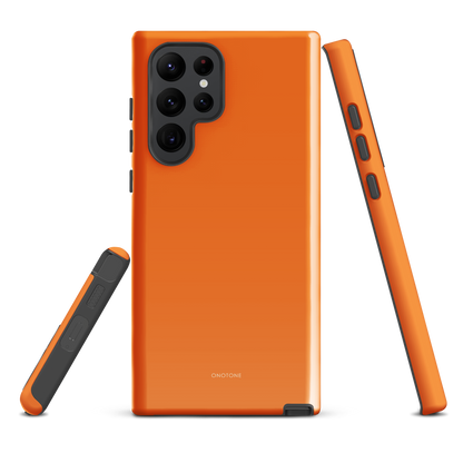 Solid Color Orange Samsung Galaxy Case - Pantone® 151