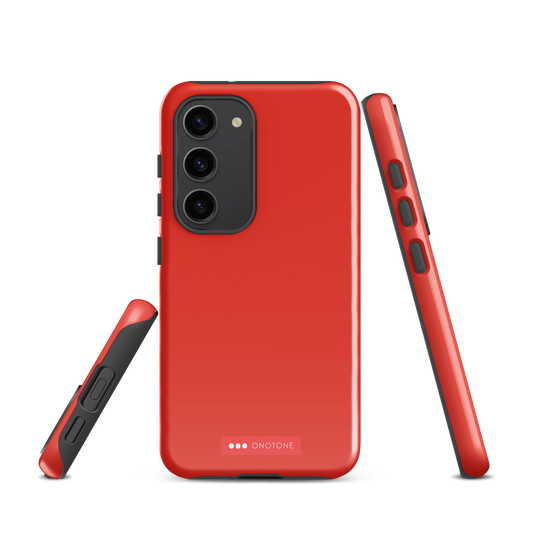 Solid Color Red Samsung Case - Pantone® 179