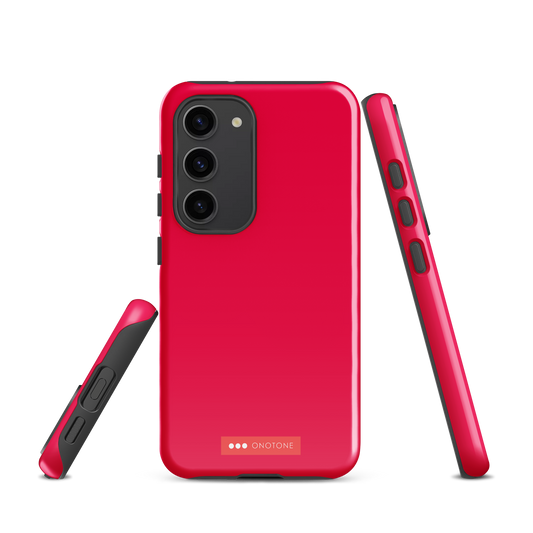 Solid Color Red Samsung Galaxy Case - Pantone® 192