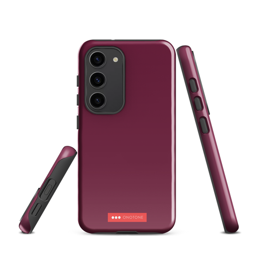 Burgundy Samsung Galaxy Case - Pantone® 216