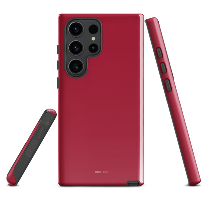 Solid Color Maroon Samsung Galaxy Case - Pantone® 207