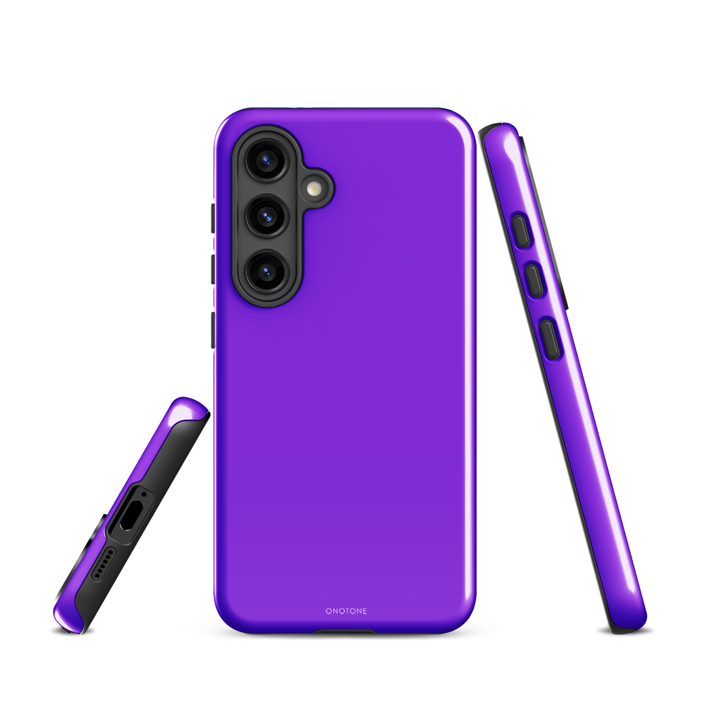 NEON BLUE VIOLET SAMSUNG GALAXY CASE
