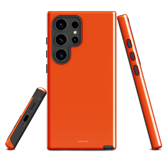 NEON ORANGE SAMSUNG GALAXY CASE