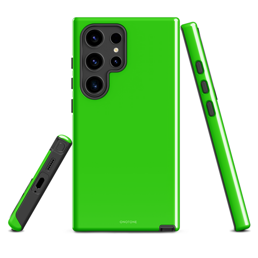 NEON LAWN GREEN SAMSUNG GALAXY CASE
