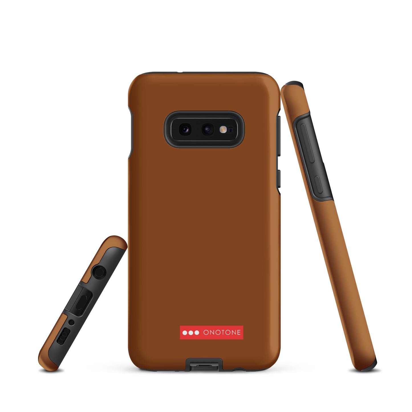 Dual Layer Brown Samsung Case - Pantone® 154