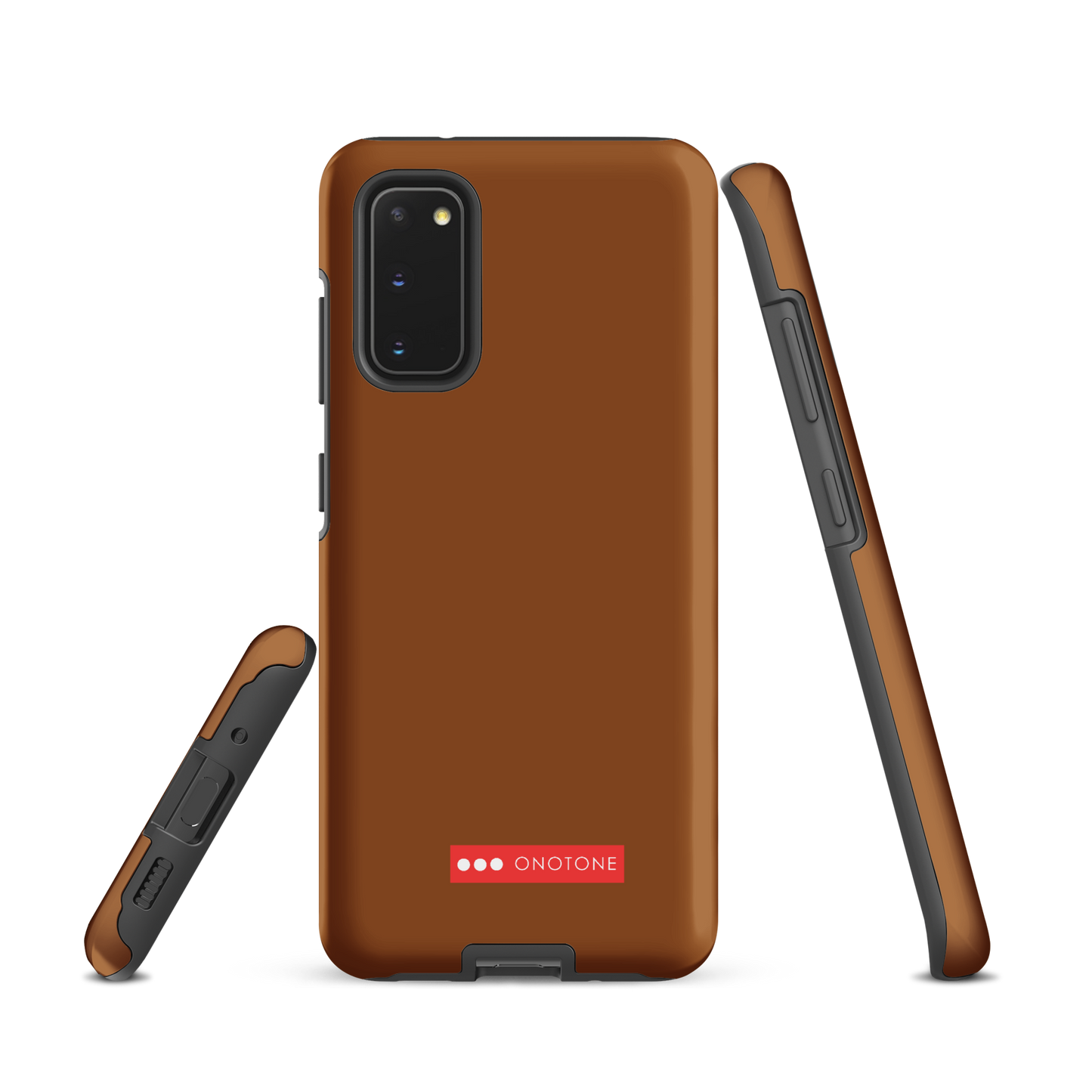 Dual Layer Brown Samsung Case - Pantone® 154