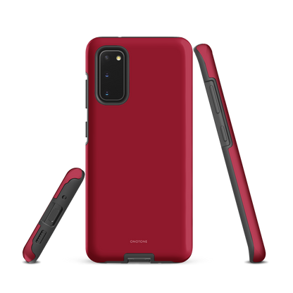 Solid Color Maroon Samsung Galaxy Case - Pantone® 207
