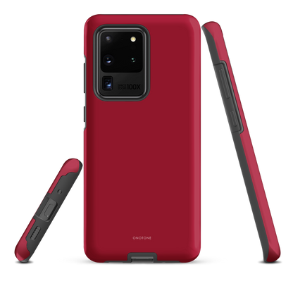 Solid Color Maroon Samsung Galaxy Case - Pantone® 207
