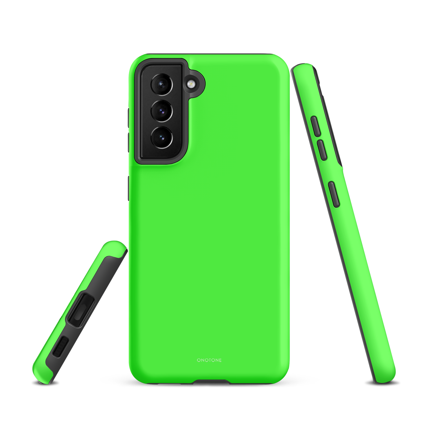 NEON GREEN SAMSUNG GALAXY CASE - PANTONE GREEN GEKO