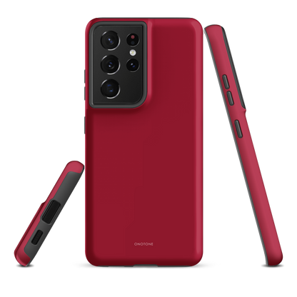 Solid Color Maroon Samsung Galaxy Case - Pantone® 207