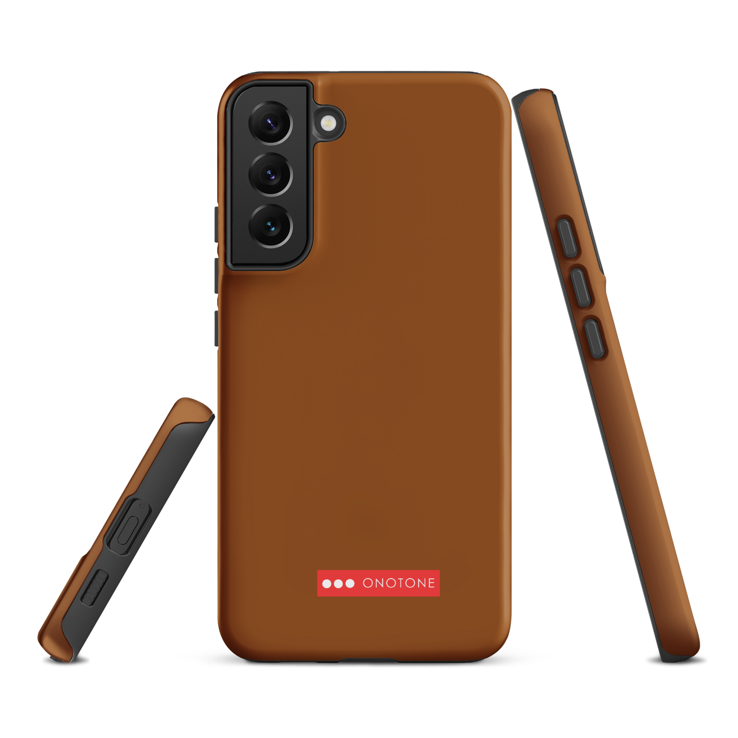 Dual Layer Brown Samsung Case - Pantone® 154