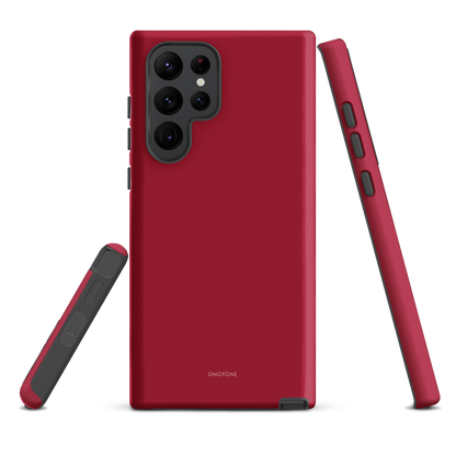 Solid Color Maroon Samsung Galaxy Case - Pantone® 207