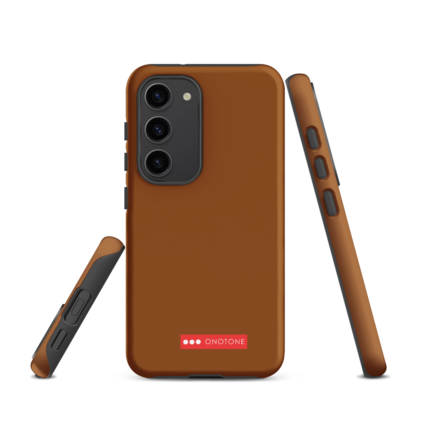 Dual Layer Brown Samsung Case - Pantone® 154