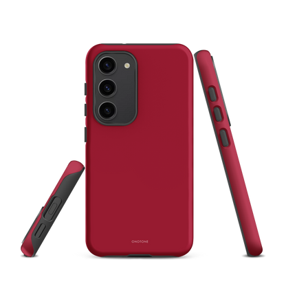 Solid Color Maroon Samsung Galaxy Case - Pantone® 207