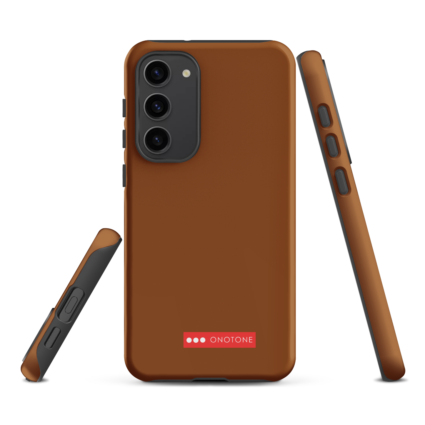 Dual Layer Brown Samsung Case - Pantone® 154