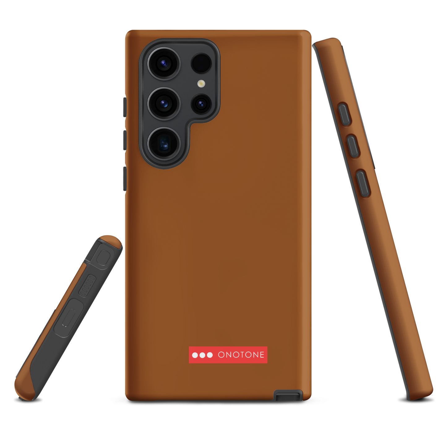 Dual Layer Brown Samsung Case - Pantone® 154