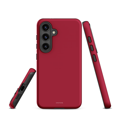 Solid Color Maroon Samsung Galaxy Case - Pantone® 207