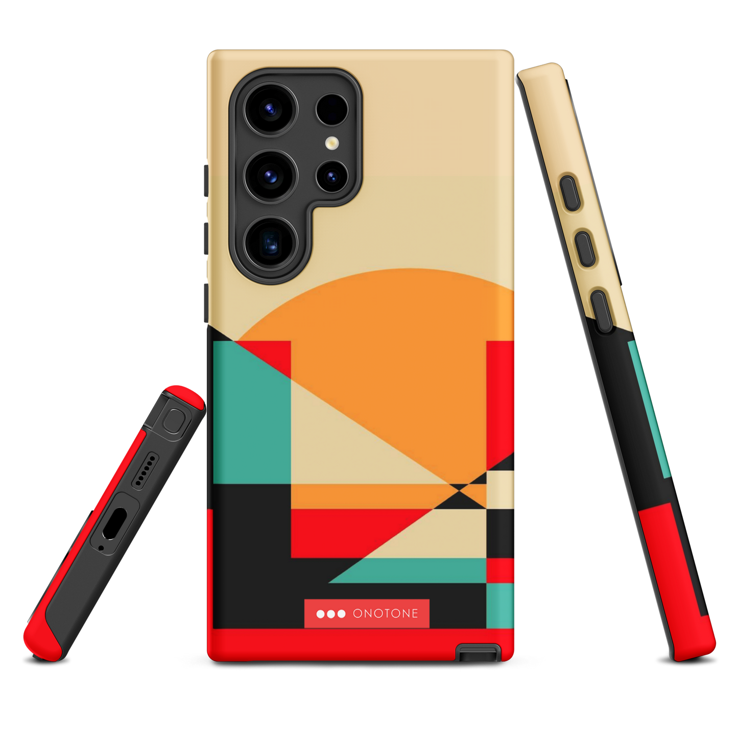 Double Layer Protection Mid Century Samsung Galaxy Case