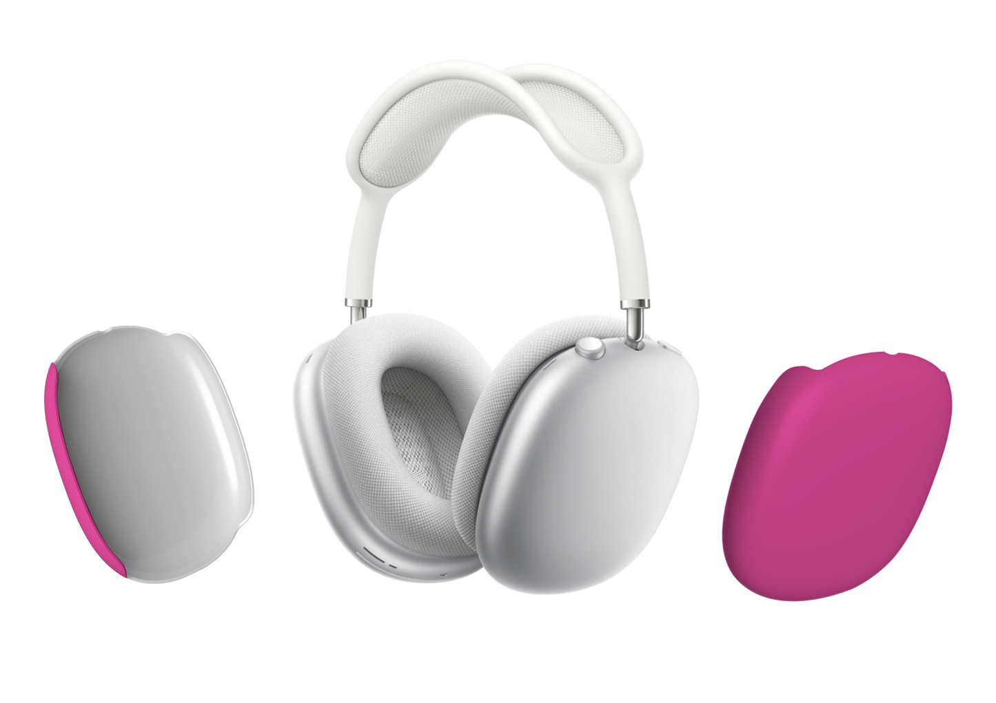 Solid Color Magenta AirpodMax Case -  Pantone® 232