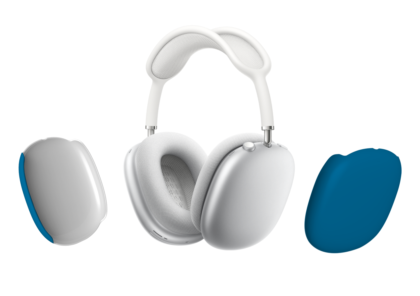 Solid Color blue Airpod Max Case -  Pantone® 307