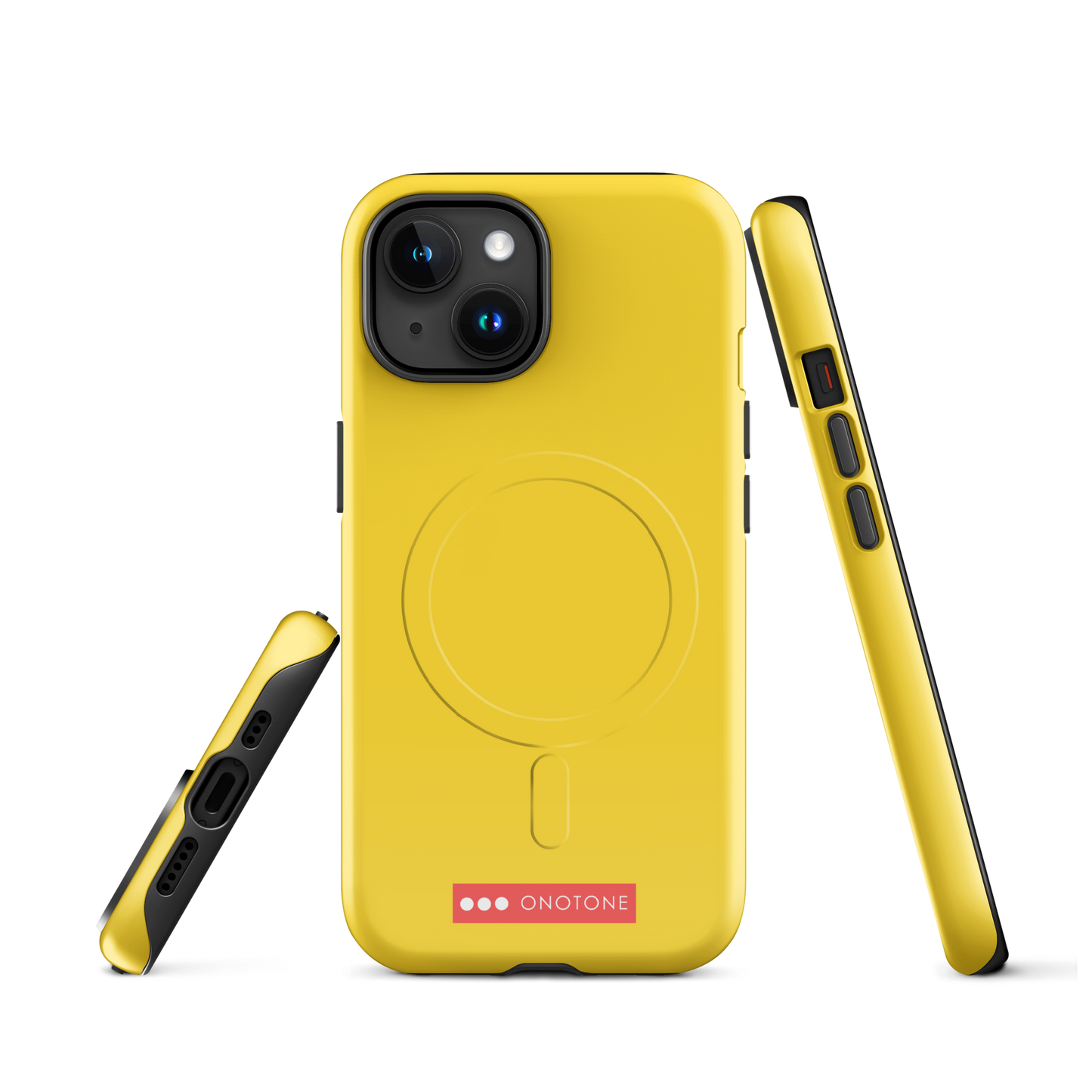 Solid Color yellow iPhone® Case - Pantone® 115