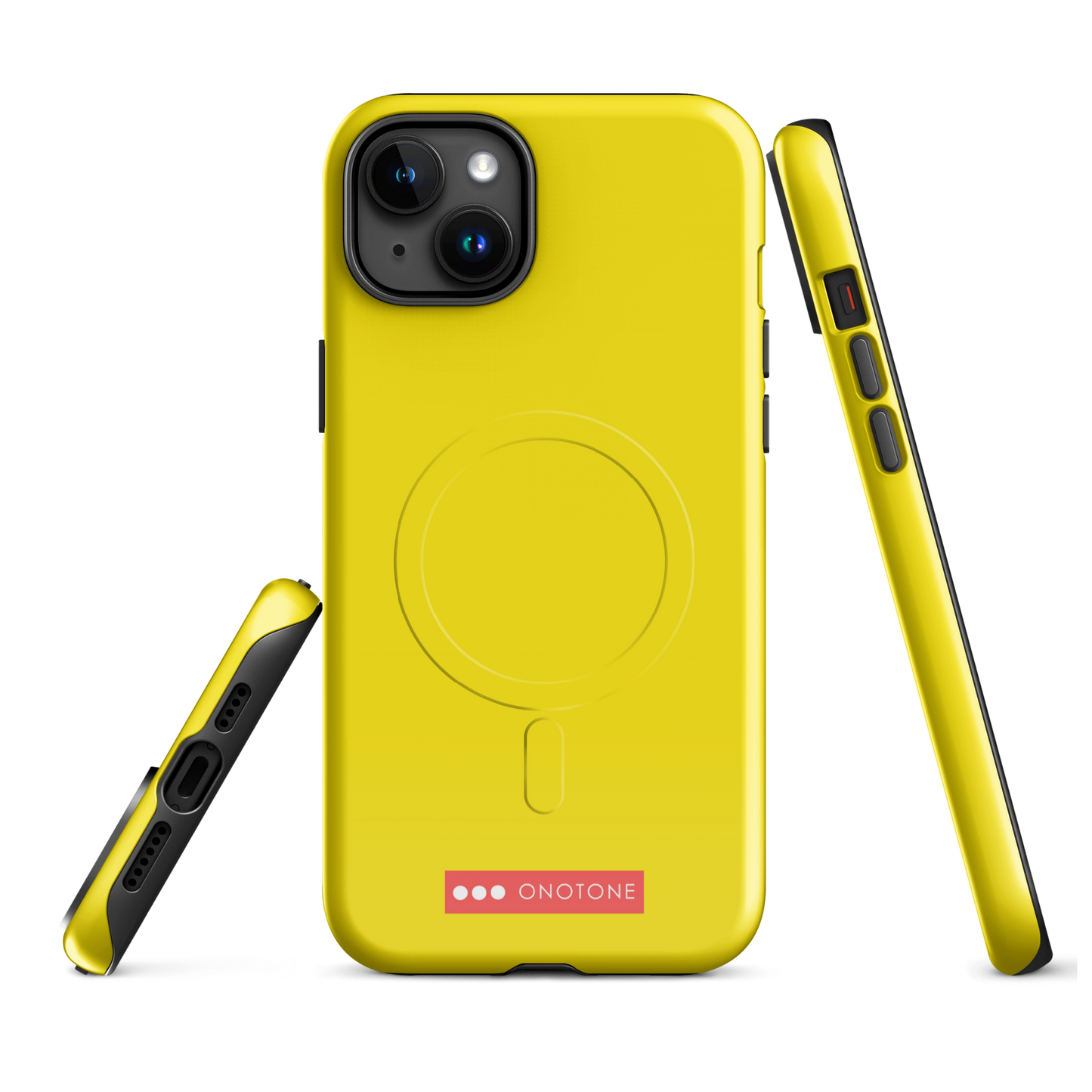 Solid Color yellow iPhone® Case - Pantone® 102