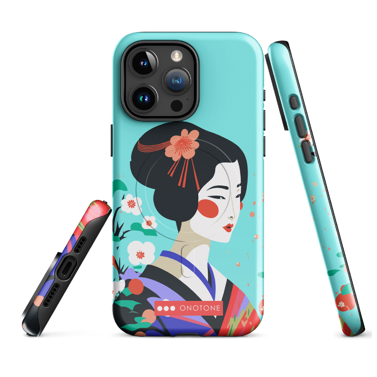 Dual Layer geisha modern iPhone® Case