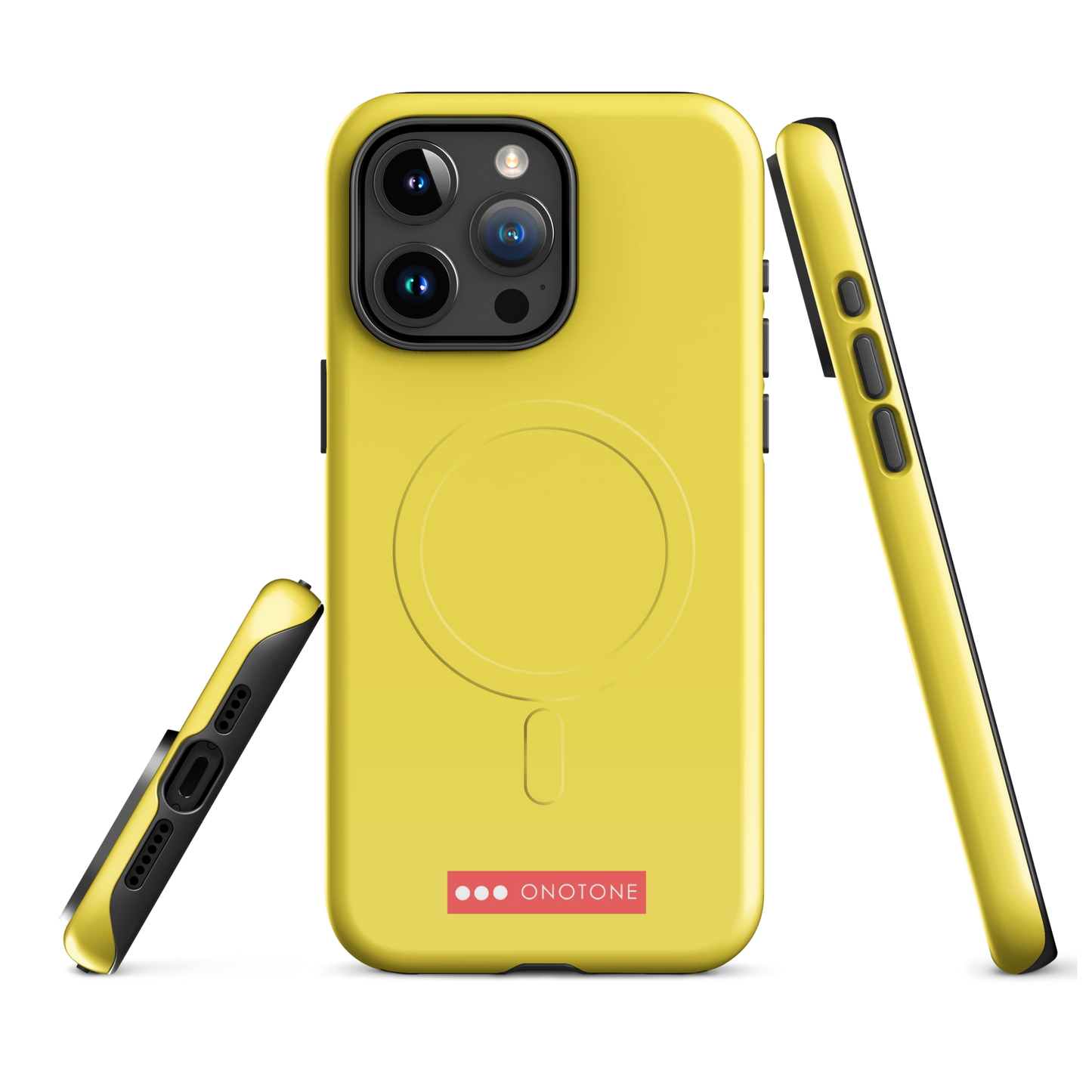 Solid Color yellow iPhone® Case - Pantone® 106