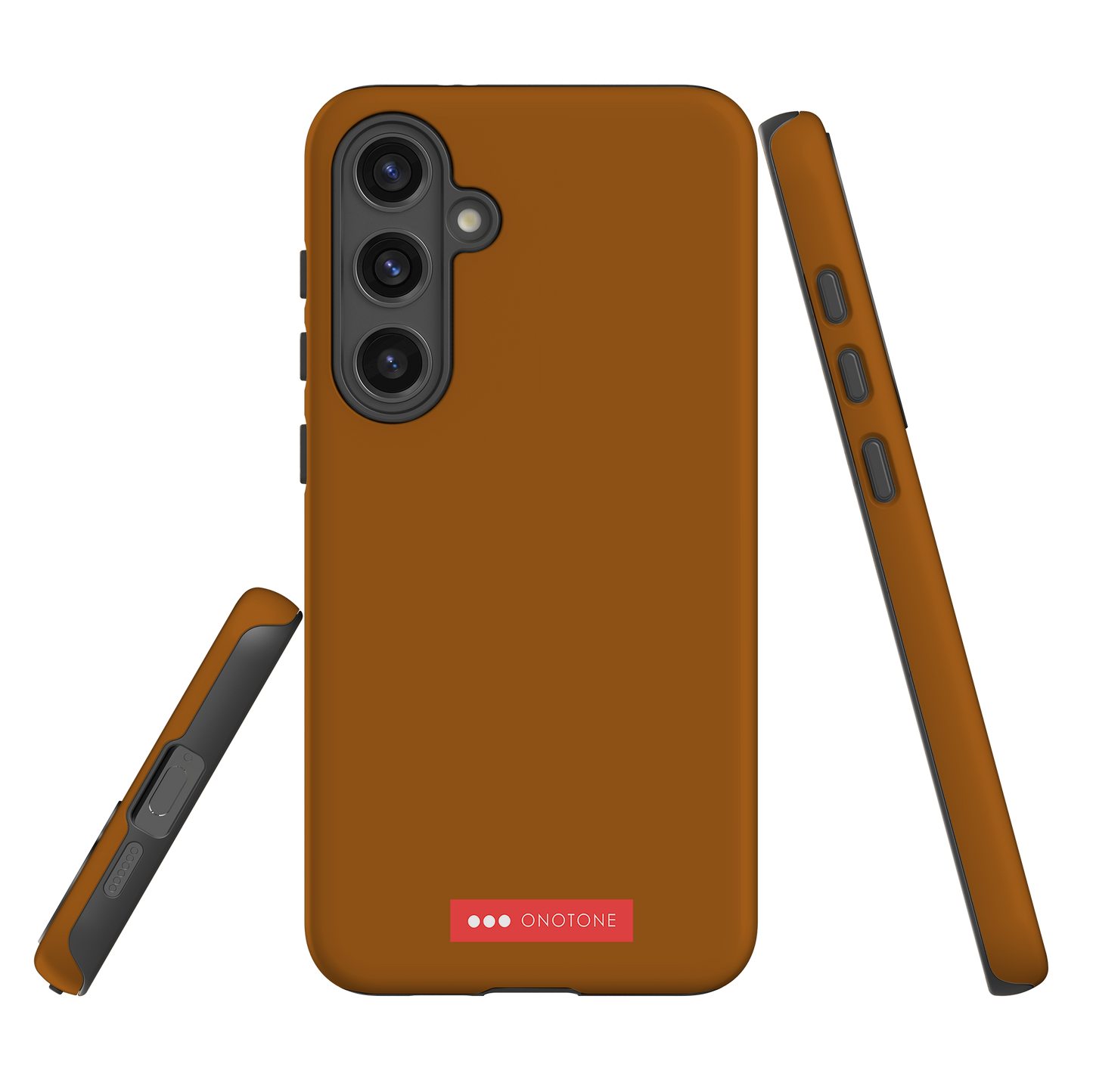Dual Layer Brown Samsung Case - Pantone® 154