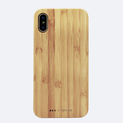 Bamboo iPhone case for minimalist